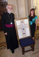 Freedom of the City & County of Swansea for the Archbishop of Canterbury. Photograph courtesy John Fry.