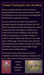 Flower Painting for the Trrified